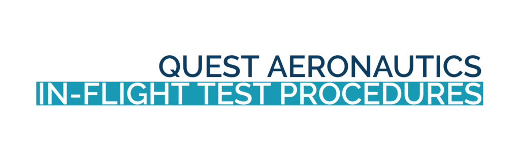 QA - In-Flight Test Procedures - Banner