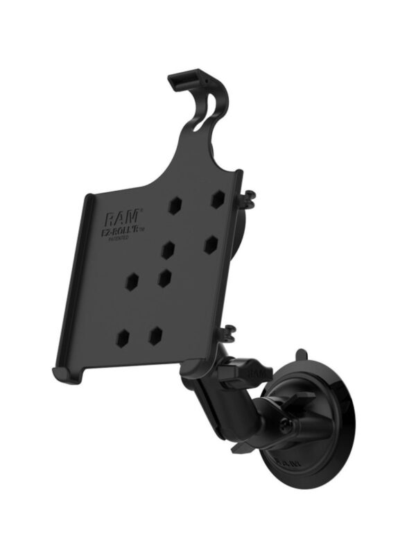 RAM Mounts - EZ-Roll’r™ iPad - Twist-Lock™ Suction Cup Base - 1