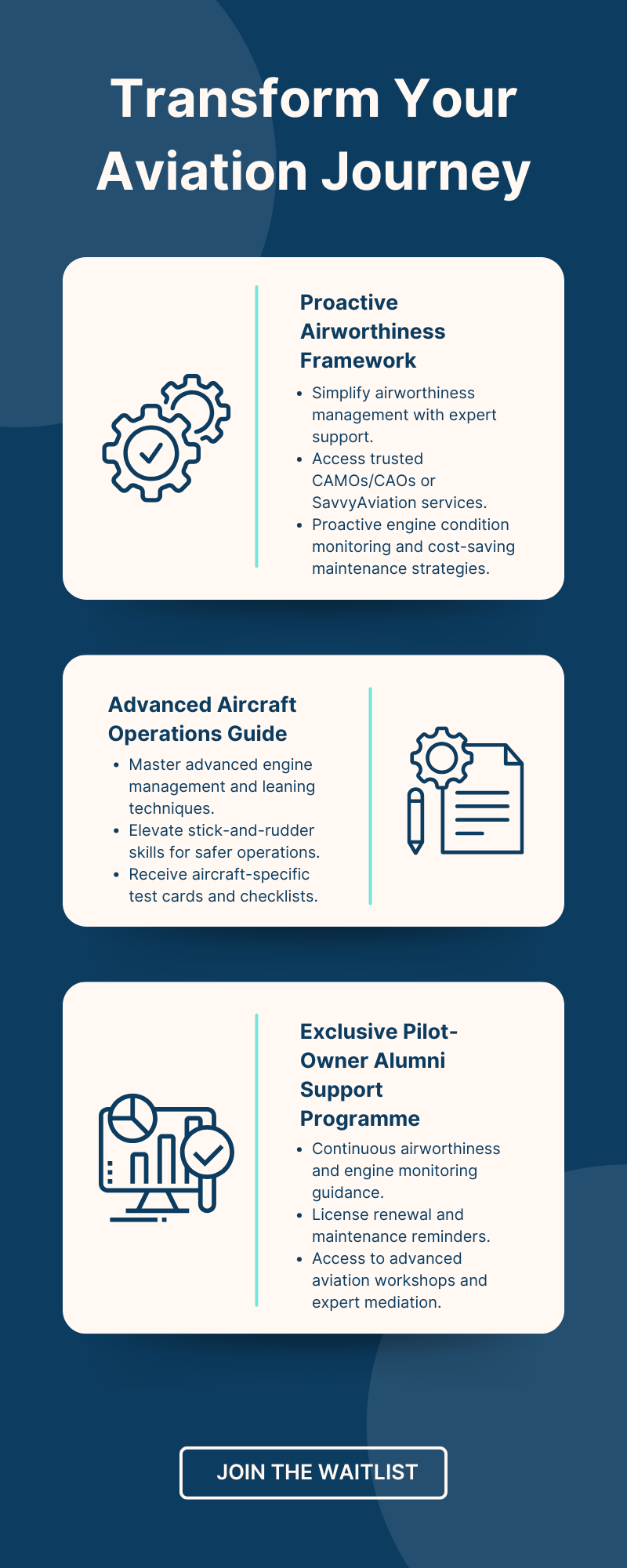 Pilot-Owner Academy - Infographic