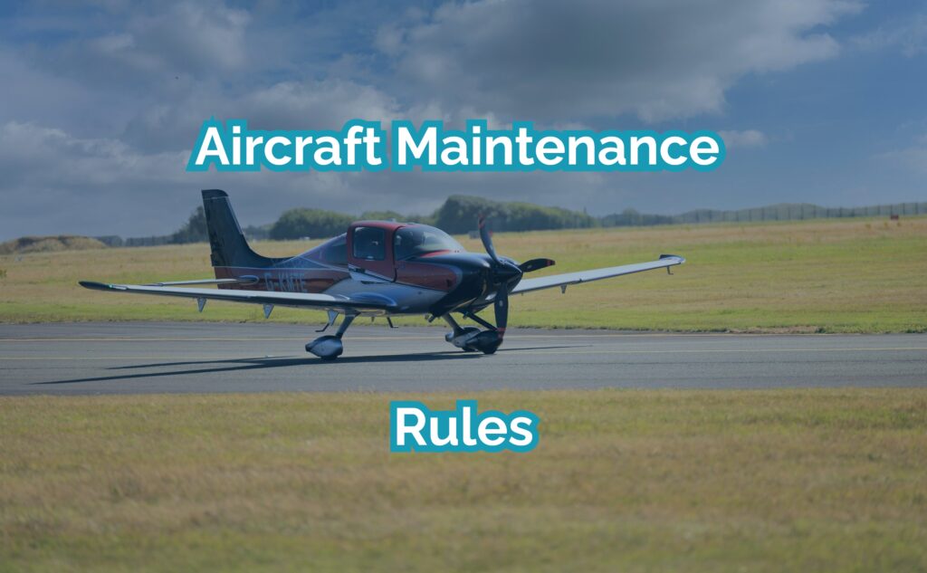Aircraft Maintenance Rules - Image